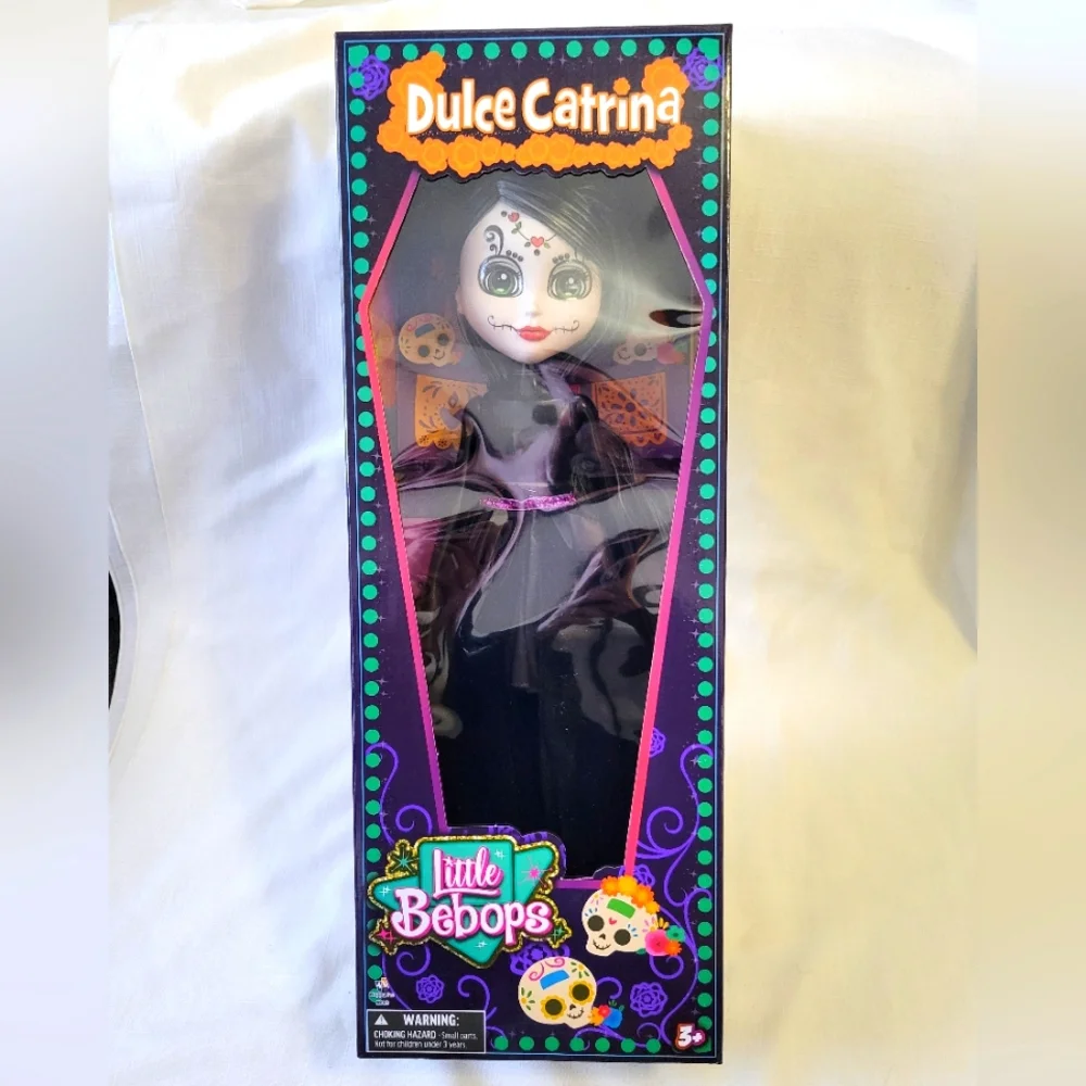 New Dulce Catrina Doll. Beautiful Dia De Los Muertos Doll in Cute Decorated Box